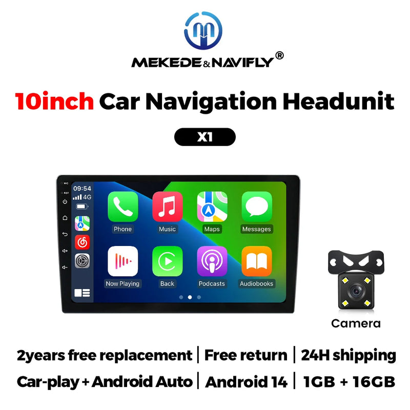 Autoradio CarPlay 2 DIN Universel Android 14 – Écran 9 ou 10 Pouces, Sans Fil, vue 46