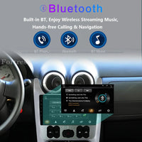 Autoradio CarPlay Dacia Logan 1 et Sandero (2009-2015) – Écran 9 pouces, jusqu'à 12 Go + 128 Go, vue 6