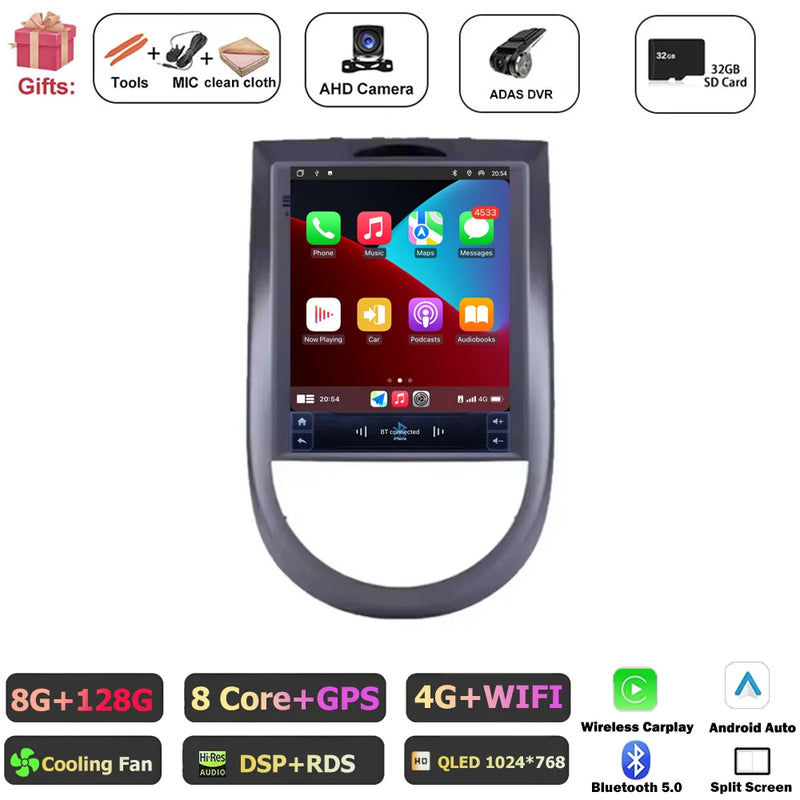 Autoradio CarPlay Kia Soul (2010-2013) – Écran vertical 9,7 pouces, jusqu'à 8 Go + 256 Go, vue 35