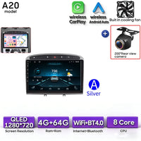 Autoradio CarPlay Peugeot 308, RCZ et 408 – Écran 9 pouces, Android 16, vue 21
