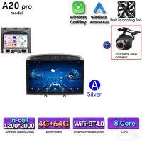 Autoradio CarPlay Peugeot 308, RCZ et 408 – Écran 9 pouces, Android 16, vue 7