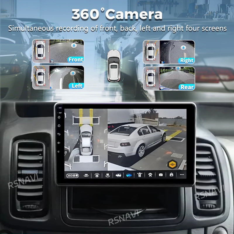 Autoradio CarPlay Renault Trafic 2, Opel Vivaro A et Nissan Primastar (2006-2014) – Écran tactile, jusqu'à 16 Go + 512 Go, vue 3