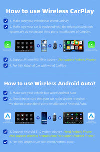 Adaptateur CarPlay Sans Fil USB 2 en 1 – 7 Modèles au Choix, Bluetooth 5.4, Wi-Fi 5,8 GHz, vue 20