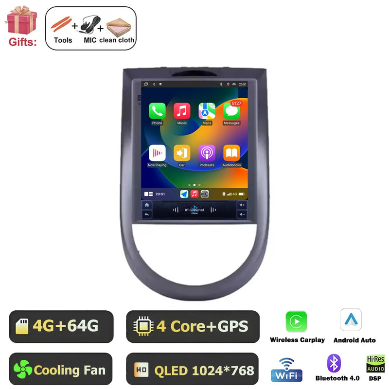 Autoradio CarPlay Kia Soul (2010-2013) – Écran vertical 9,7 pouces, jusqu'à 8 Go + 256 Go, vue 37