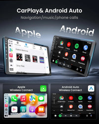 Autoradio CarPlay Chevrolet Captiva (2008-2012) – Écran 9 pouces sans fil, jusqu'à 16 Go + 512 Go, vue 4