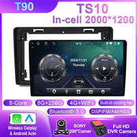 Autoradio CarPlay Citroën C2 et C3 (2001-2010) – Écran QLED 9 pouces, jusqu'à 12 Go + 256 Go, vue 30