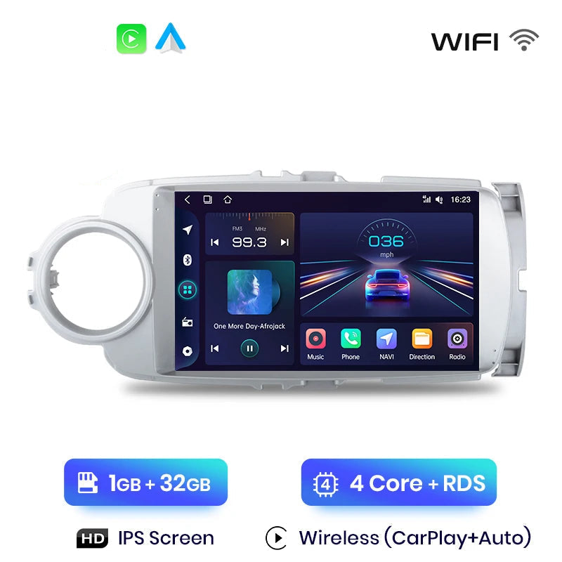 carplay toyota yaris 2012-2017 compatible yaris 3 et hybride