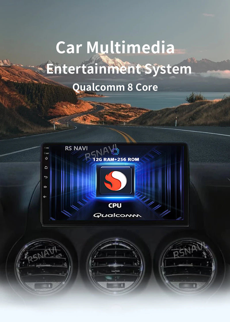 Autoradio CarPlay Opel Antara (2006-2017) – Écran QLED, Android 16, vue 7