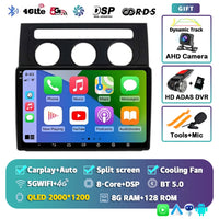 Autoradio CarPlay Volkswagen Touran 1 (2003-2010) – Écran 2K 9 pouces, Android 16, vue 17