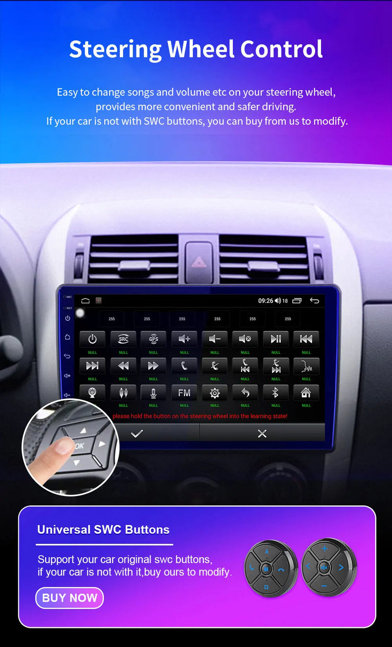 Autoradio CarPlay Kia Rio YB et Stonic (2016-2020) – Écran 9 pouces, jusqu'à 16 Go + 512 Go, vue 26