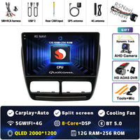Autoradio CarPlay Fiat Doblo (2010-2015) – Écran 9 pouces sans fil, jusqu'à 16 Go + 512 Go, vue 23