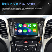 Autoradio CarPlay Hyundai i30 GD et Elantra GT (2011-2017) – Écran IPS 7 pouces, 2 Go + 64 Go, vue 4