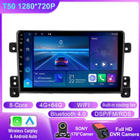 Autoradio CarPlay Suzuki Grand Vitara 3 (2005-2015) – Écran 9 pouces sans fil, 4G, jusqu'à 12 Go + 256 Go, vue 8