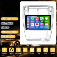 Autoradio CarPlay Hyundai Tucson (2004-2009) – Écran 10 pouces, jusqu'à 16 Go + 256 Go, vue 24