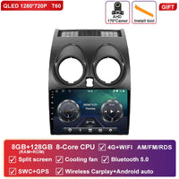 Autoradio CarPlay Nissan Qashqai J10 (2006-2013) – Écran 9 pouces, option écran 2K, jusqu'à 12 Go + 256 Go, vue 47