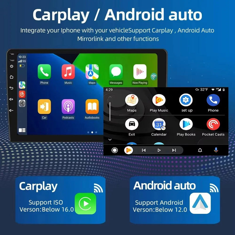 Autoradio CarPlay Mini Cooper R56 et Countryman R60 (2011-2014) – Écran QLED, GPS, DSP, vue 3