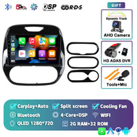 Autoradio CarPlay Renault Captur (2016-2019) – Écran 9 pouces, Android 16, vue 21