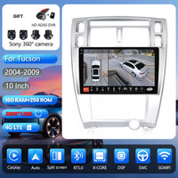 Autoradio CarPlay Hyundai Tucson (2004-2009) – Écran 10 pouces, jusqu'à 16 Go + 256 Go, vue 39