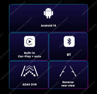 Autoradio CarPlay Suzuki Jimny JB64 et JB74 (2018-2020) – Écran 9 pouces, jusqu'à 2 Go + 32 Go, vue 9
