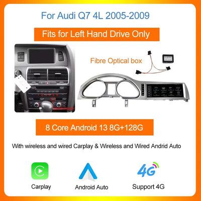 Autoradio Android Audi Q7 4L Écran 10,25 Pouces MMI
