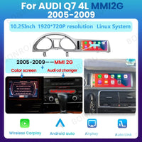 Autoradio CarPlay Audi Q7 4L (2005-2015) – Écran 10,25 pouces, Linux, MMI 2G ou 3G, vue 12