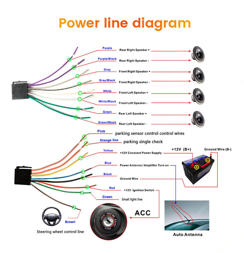 Autoradio 1 DIN CarPlay Universel 6,86 Pouces – Filaire ou Sans Fil, Bluetooth, vue 28