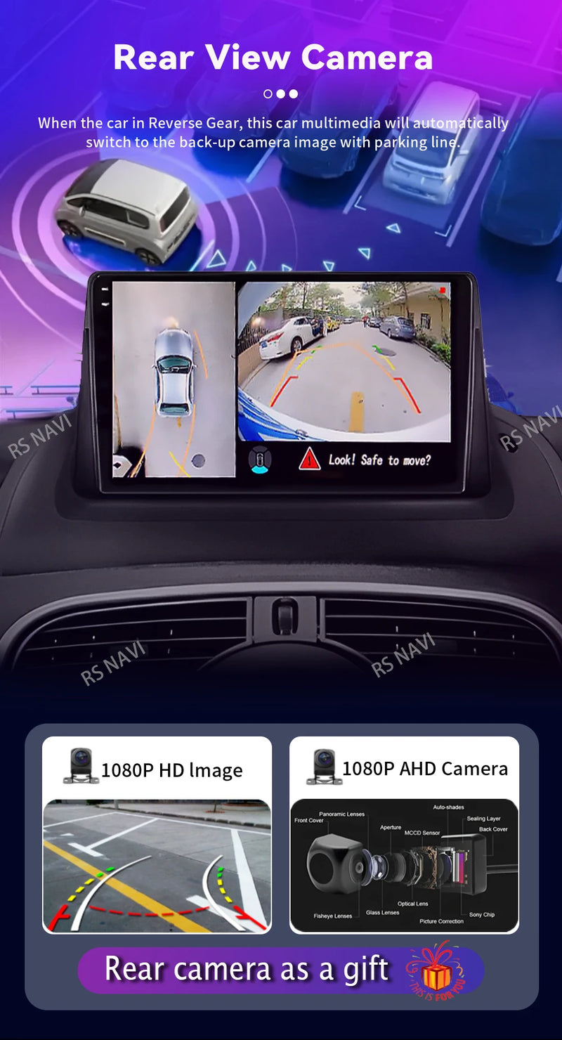 Autoradio CarPlay Renault Kangoo (2009-2018) – Écran 9 pouces, Android 16, jusqu'à 16 Go + 512 Go, vue 10