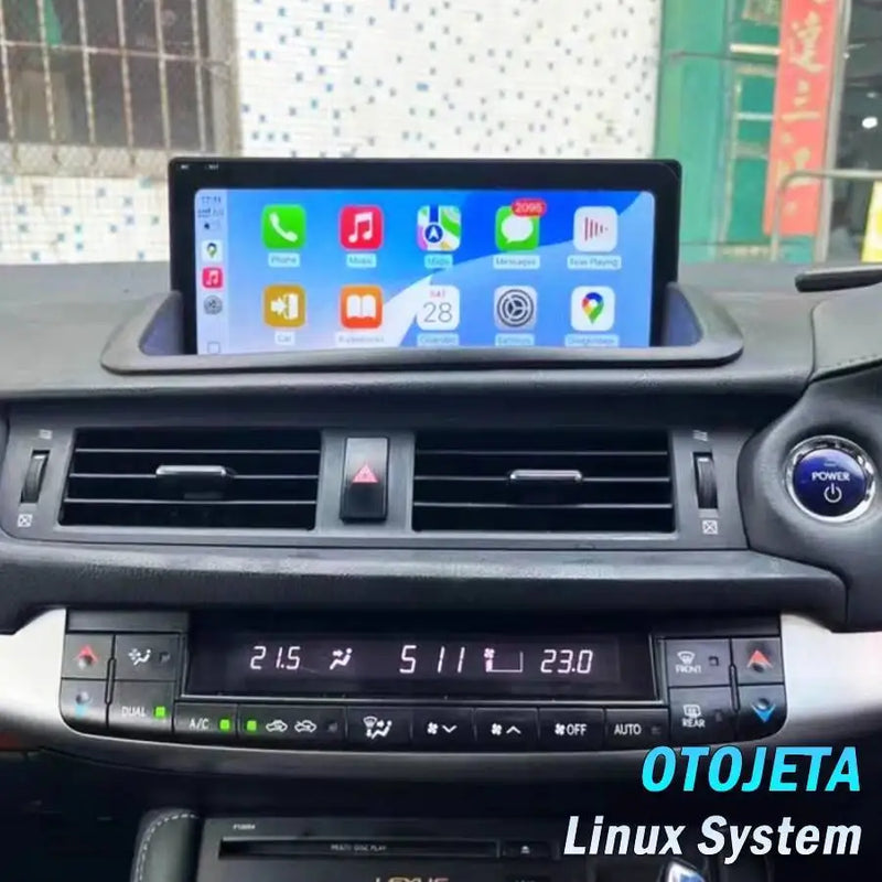 Autoradio CarPlay Lexus CT200h (2011-2019) – Écran 10,25 pouces, système Linux, vue 9