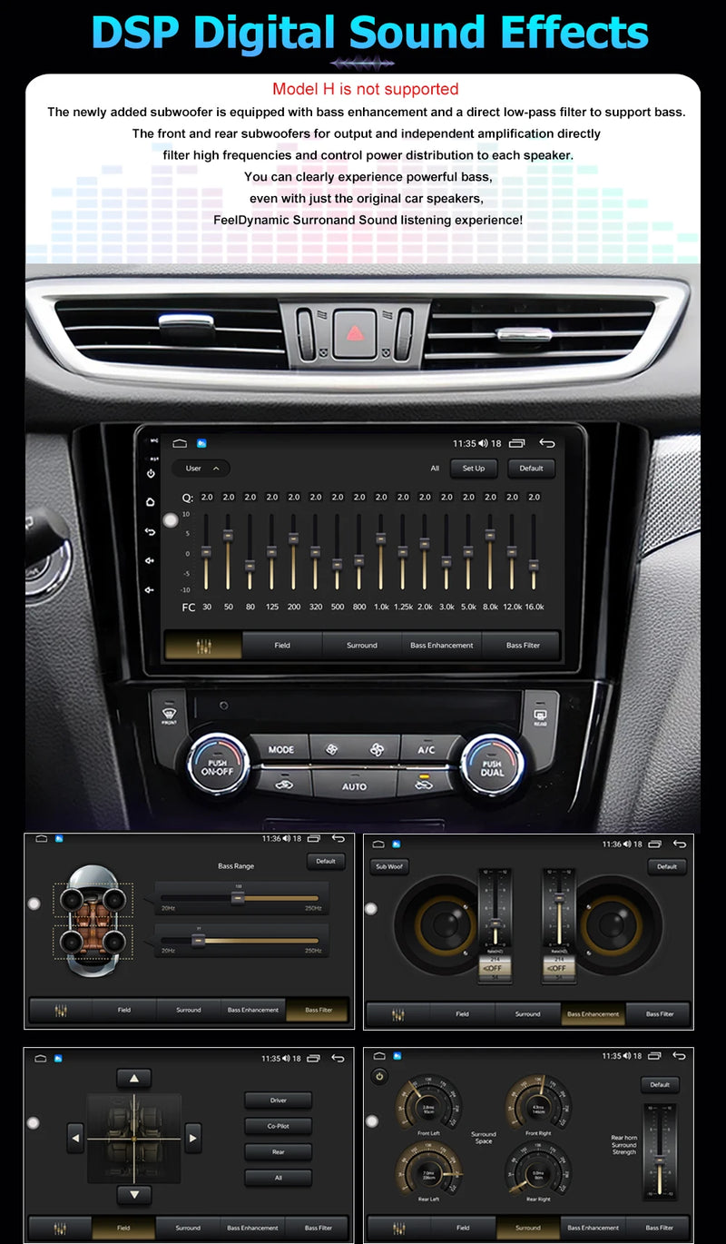 Autoradio CarPlay Citroën C3 et DS3 (2010-2016) – Écran QLED 7 pouces, Android 16, jusqu'à 8 Go + 256 Go, vue 15