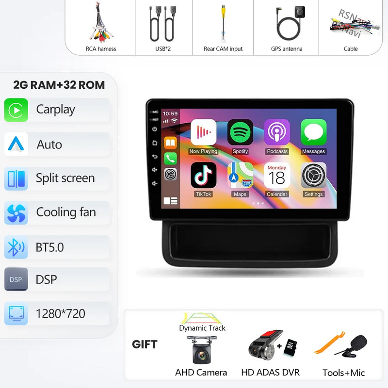 Autoradio CarPlay Renault Trafic 2, Opel Vivaro A et Nissan Primastar (2006-2014) – Écran tactile, jusqu'à 16 Go + 512 Go, vue 31