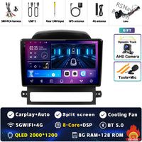 Autoradio CarPlay Chevrolet Captiva (2008-2012) – Écran 9 pouces sans fil, jusqu'à 16 Go + 512 Go, vue 37