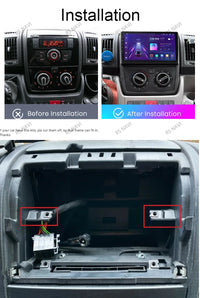 Autoradio CarPlay Fiat Ducato, Peugeot Boxer et Citroën Jumper (2007-2015) – Écran 9 pouces, jusqu'à 16 Go + 256 Go, vue 7