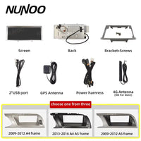Autoradio CarPlay Audi A4 B8 A5 MMI 2G (2009-2012) – Écran 8,8 pouces, Android 14, vue 2