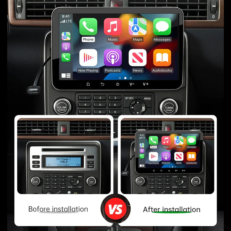 Autoradio CarPlay 1 DIN Universel – Écran 7 Pouces, Filaire, Mirror Link, vue 2