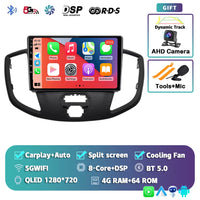 Autoradio CarPlay Ford Transit (2015-2018) – Écran QLED, jusqu'à 16 Go + 512 Go, vue 7