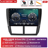 Autoradio CarPlay Subaru Forester SH (2007-2013) et Impreza GH GE (2007-2011) – Écran QLED 9 pouces, vue 44