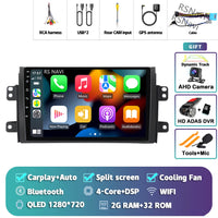 Autoradio CarPlay Suzuki SX4 (2006-2013) – Écran 9 pouces sans fil, jusqu'à 12 Go + 256 Go, vue 39