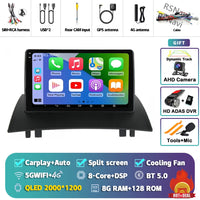 Autoradio CarPlay Renault Mégane 2 (2002-2009) – Écran 9 pouces, jusqu'à 16 Go + 512 Go, vue 42