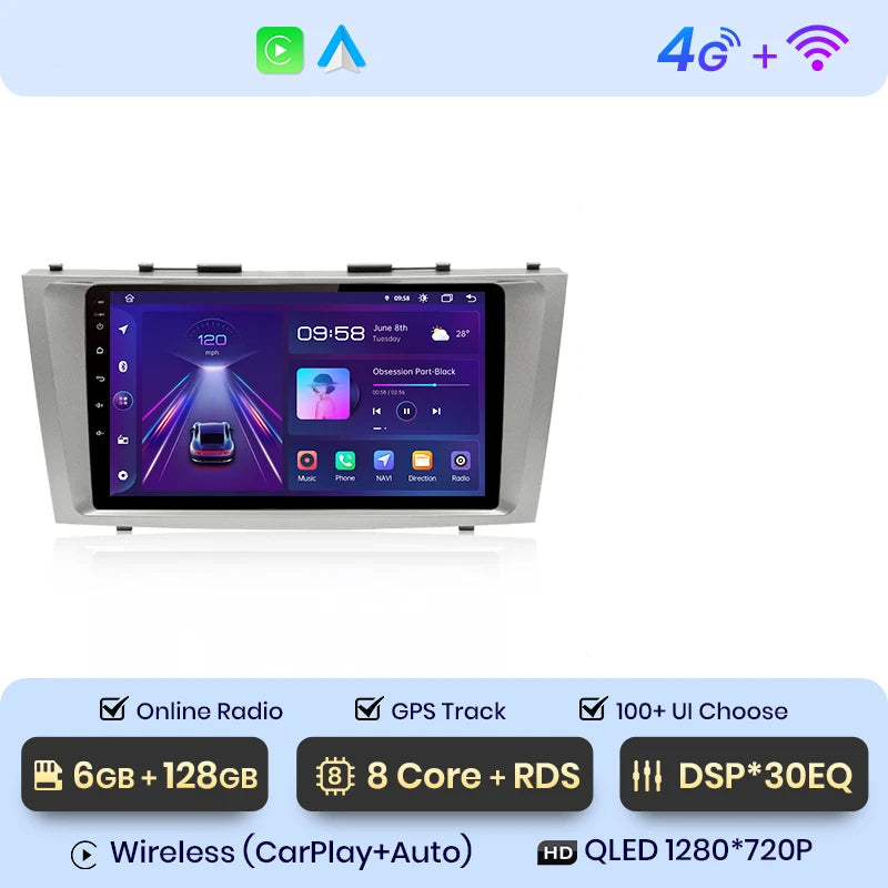 CARPLAY TOYOTA CAMRY (2006-2011) J6