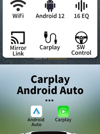 Autoradio CarPlay Renault Twingo 2 (2007-2016) – Écran 6,86 pouces 1 DIN, jusqu'à 4 Go + 64 Go, vue 17