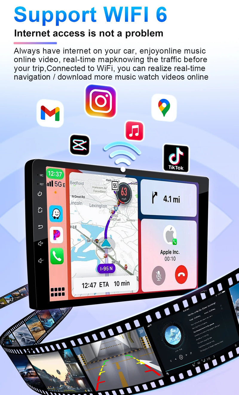 Autoradio CarPlay Renault Trafic 2, Opel Vivaro A et Nissan Primastar (2001-2014) – Écran tactile, jusqu'à 12 Go + 256 Go, vue 19
