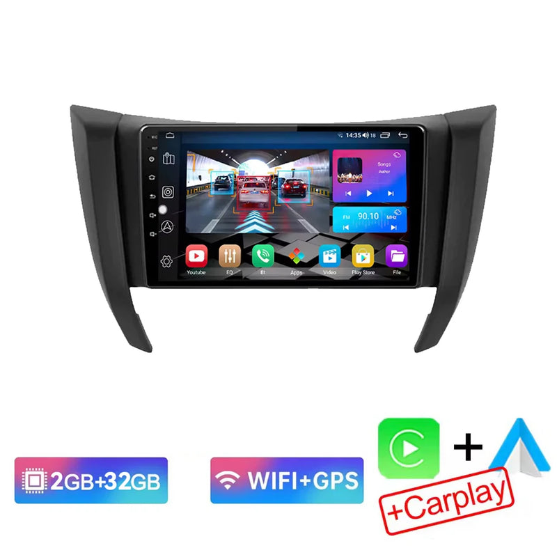 Autoradio CarPlay Nissan Navara NP300 D23 (2014-2021) – Écran 9 pouces, Android 16, vue 35