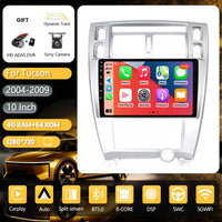 Autoradio CarPlay Hyundai Tucson (2004-2009) – Écran 10 pouces, jusqu'à 16 Go + 256 Go, vue 30