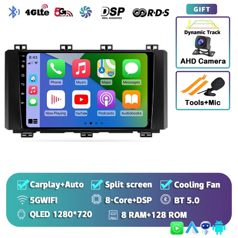 Autoradio CarPlay Seat Ateca et Cupra Ateca (2016-2021) – Écran 9 pouces, Android 16, vue 52