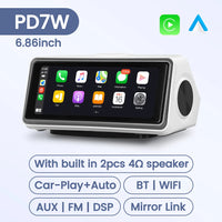 Écran CarPlay Portable Universel – 6,86 ou 10,26 Pouces, Sans Fil, FM et AUX, vue 45