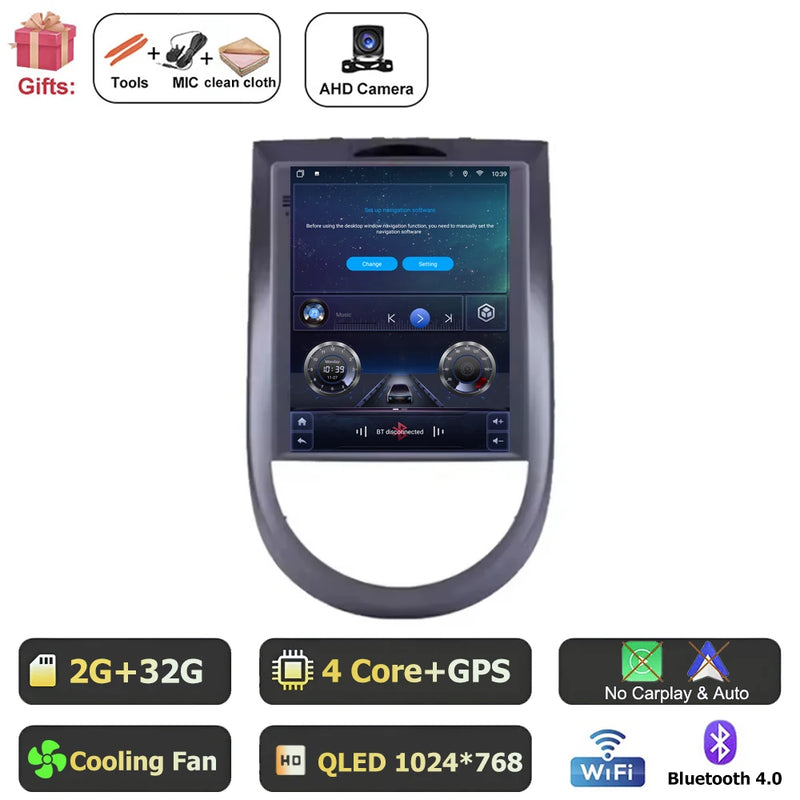 Autoradio CarPlay Kia Soul (2010-2013) – Écran vertical 9,7 pouces, jusqu'à 8 Go + 256 Go, vue 44