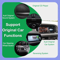 Autoradio CarPlay Audi Q7 4L (2005-2015) – Écran 10,25 pouces, Android 8 cœurs ou Linux, MMI 2G / 3G, vue 4
