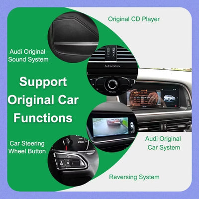 Autoradio Android Audi Q7 4L Écran 10,25 Pouces MMI