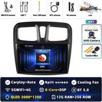 Autoradio CarPlay Dacia Sandero et Logan 2 (2014-2019) – Écran 9 pouces, jusqu'à 12 Go + 256 Go, vue 25