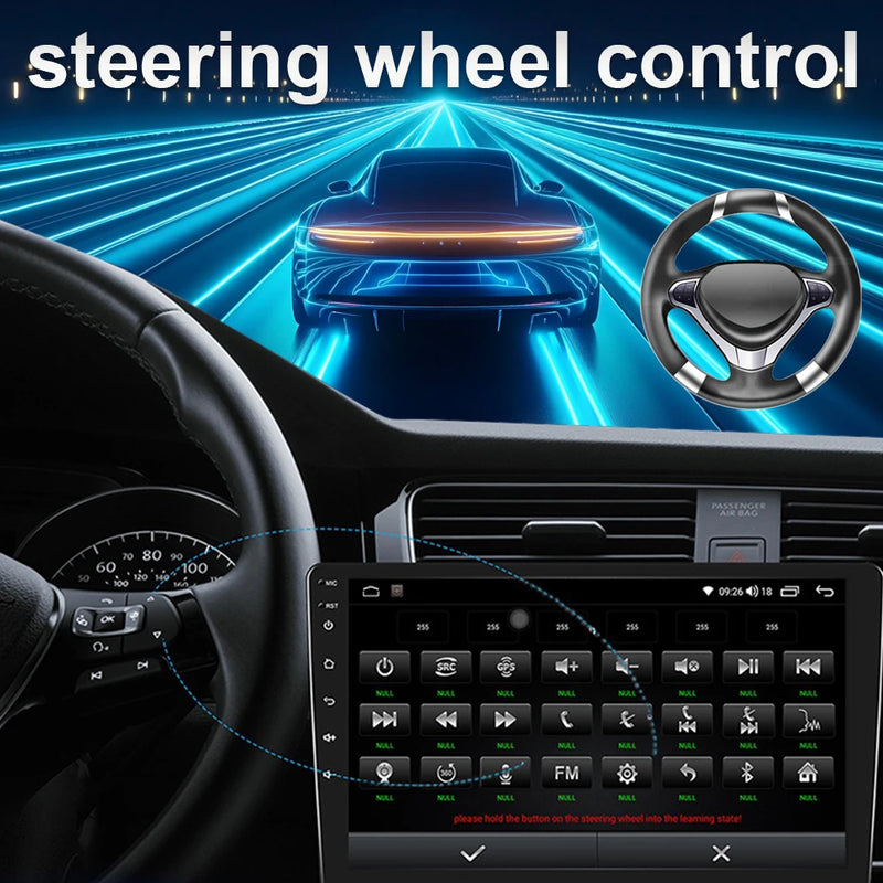 Autoradio CarPlay Volkswagen Golf 5, Golf 6, Passat B6, Tiguan – Écran 9 pouces, Android 14, vue 4